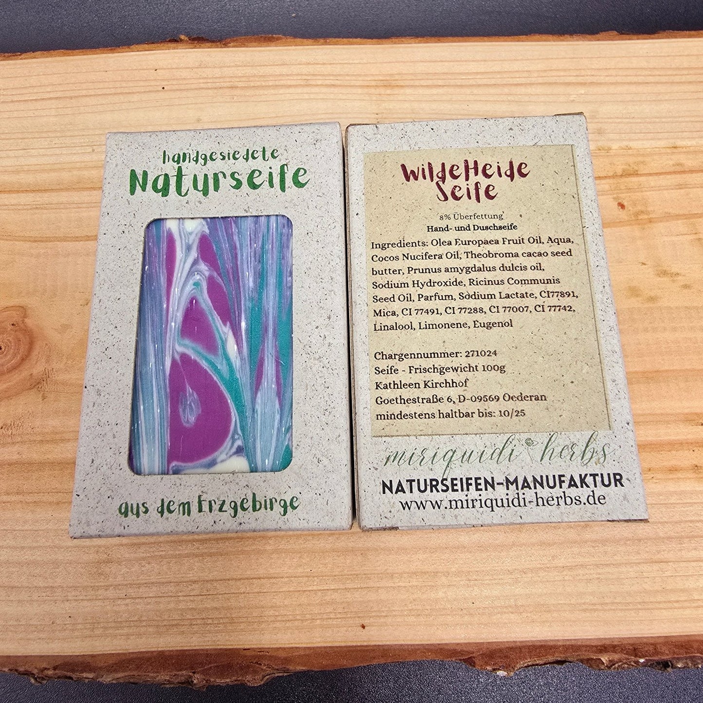 Naturseife-Heide-Thymian